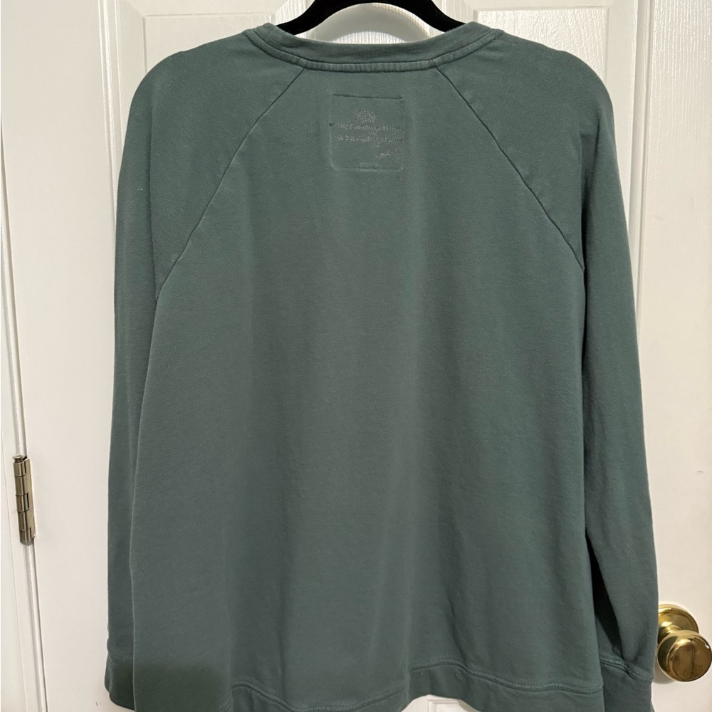 Peace Love World Olive Green Shirt *EXCELLENT CONDITION* - Picture 8 of 11